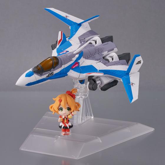 Figurine Macross Delta VF-31J Siegfried with Freyja Wion Tiny Session