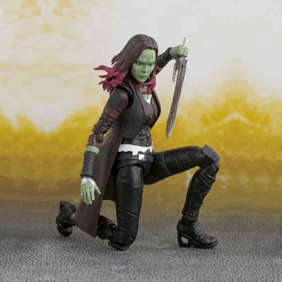 Gamora Avengers Infinity War S.H.Figuarts Bandai Figur