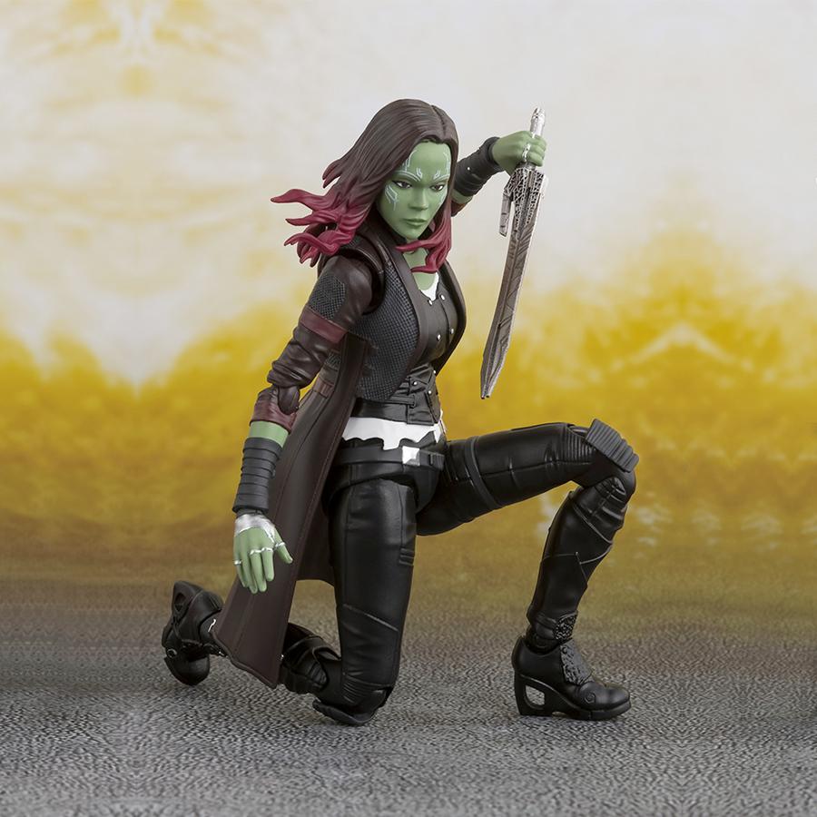 Gamora Avengers Infinity War S.H.Figuarts Bandai Figur