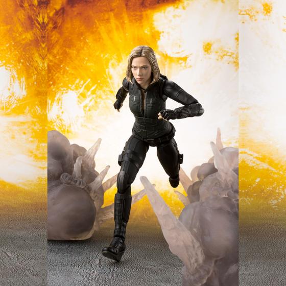 Figurine Black Widow Set Avengers Infinity War S.H.Figuarts