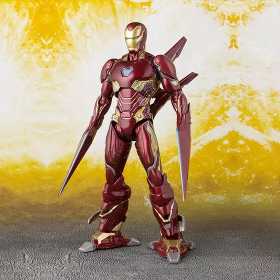 Iron Man Mark 50 Nano Weapon Set Avengers Infinity War S.H.Figuarts Bandai Figur