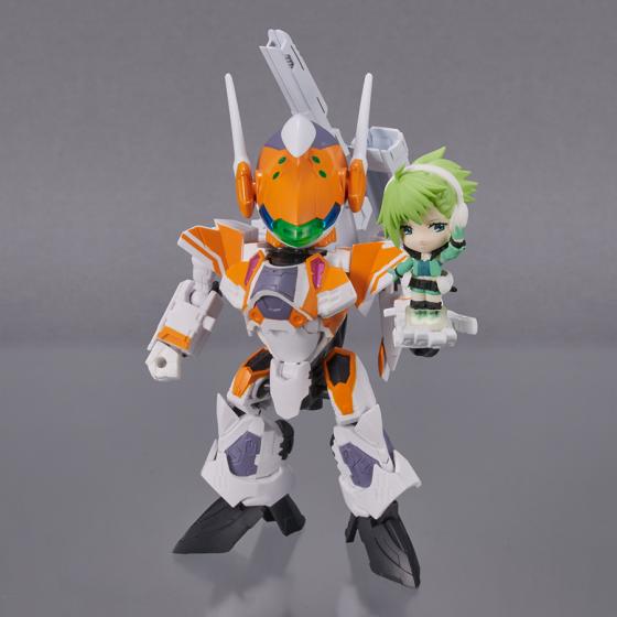 VF-31E Siegfried [Chuck Mustang Use] with Reina Prowler Tiny Session Figure