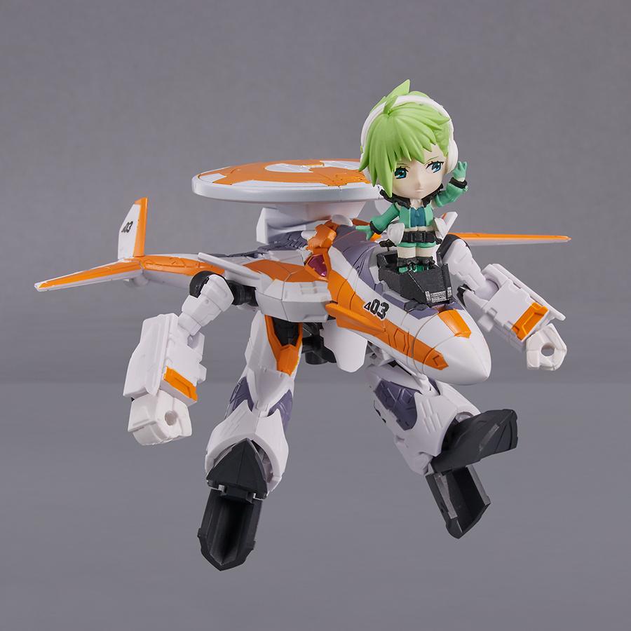 VF-31E Siegfried [Chuck Mustang Use] with Reina Prowler Tiny Session Figure