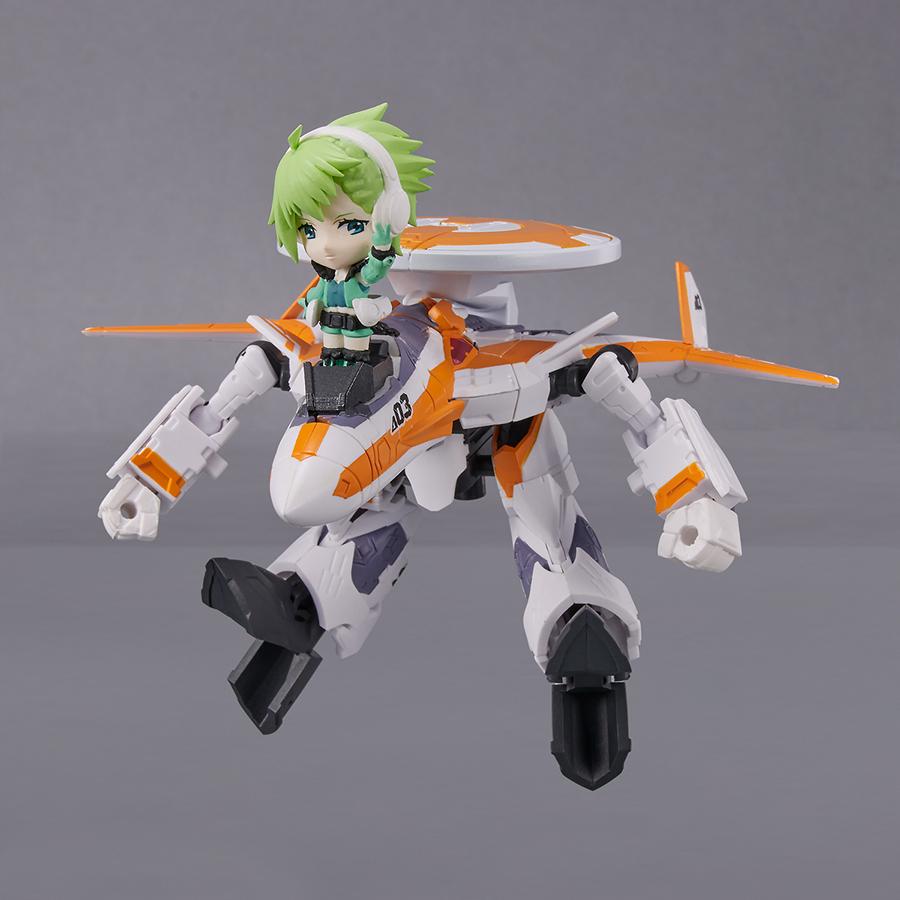 VF-31E Siegfried [Chuck Mustang Use] with Reina Prowler Tiny Session Figure