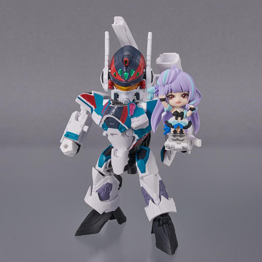 VF-31S Siegfried [Arad Mölders Use] with Mikumo Guynemer Tiny Session Figure