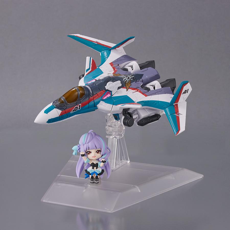 VF-31S Siegfried [Arad Mölders Use] with Mikumo Guynemer Tiny Session Figure