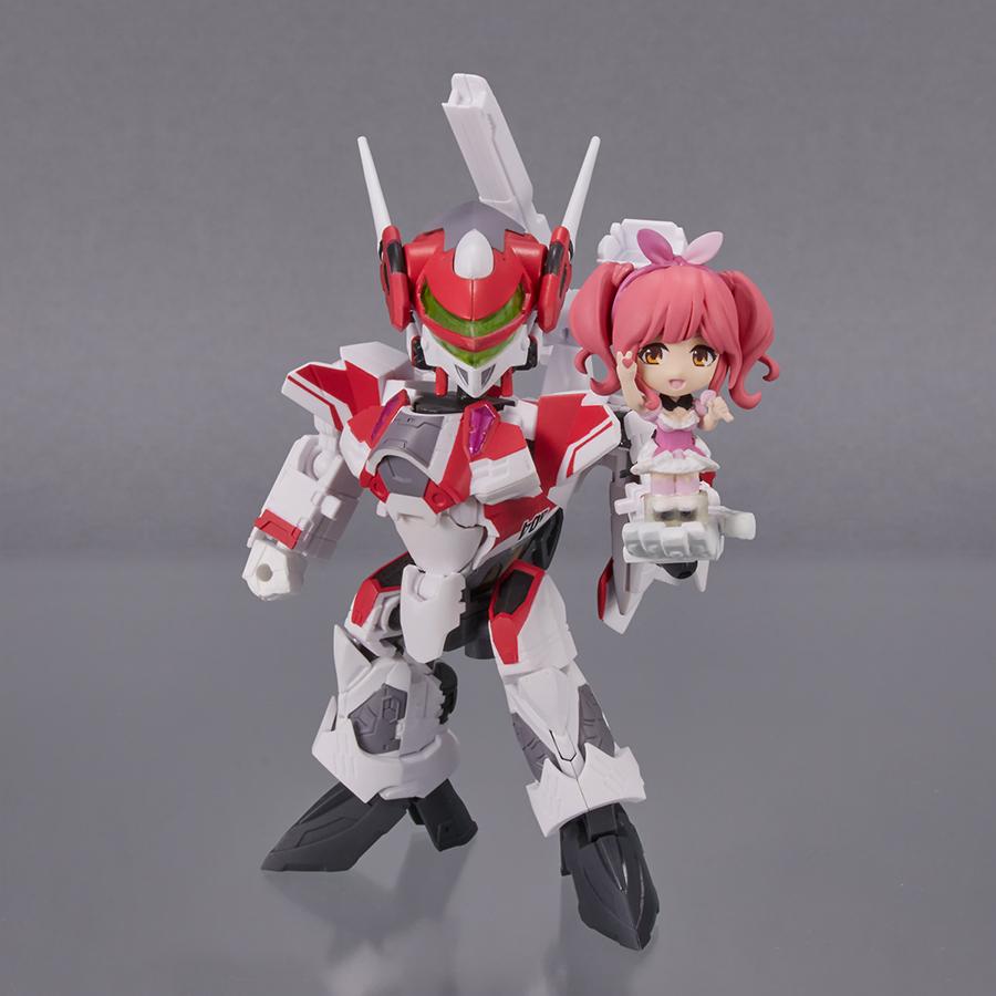 VF-31S Siegfried [Mirage Farina Jenius Use] with Makina Nakajima Tiny Session Figure