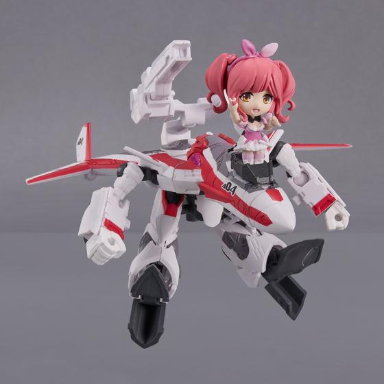 VF-31S Siegfried [Mirage Farina Jenius Use] with Makina Nakajima Tiny Session Figure