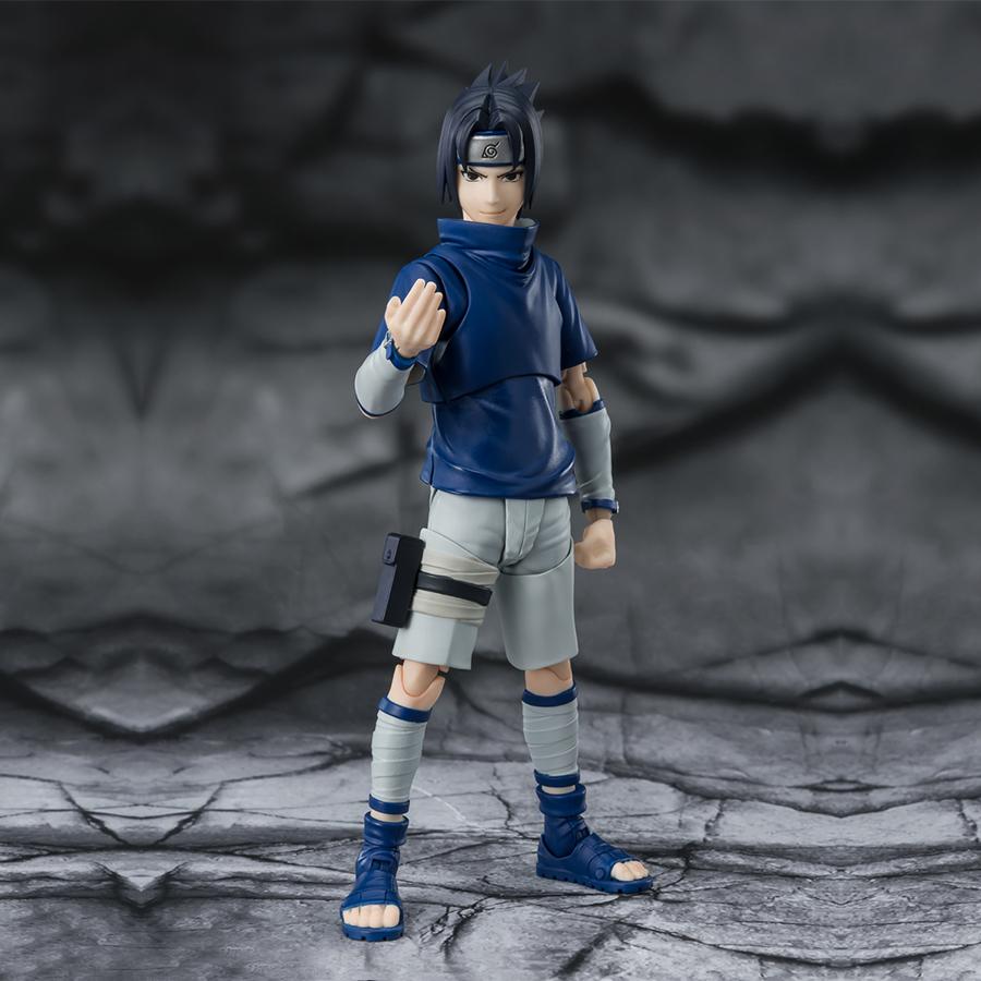 Figurine Sasuke Uchiha Ninja Prodigy of the Uchiha Clan Bloodline S.H.Figuarts Bandai