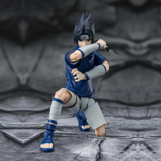 Figurine Sasuke Uchiha Ninja Prodigy of the Uchiha Clan Bloodline S.H.Figuarts Bandai