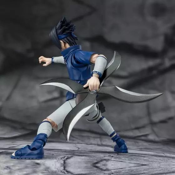 Figurine Sasuke Uchiha Ninja Prodigy of the Uchiha Clan Bloodline S.H.Figuarts Bandai