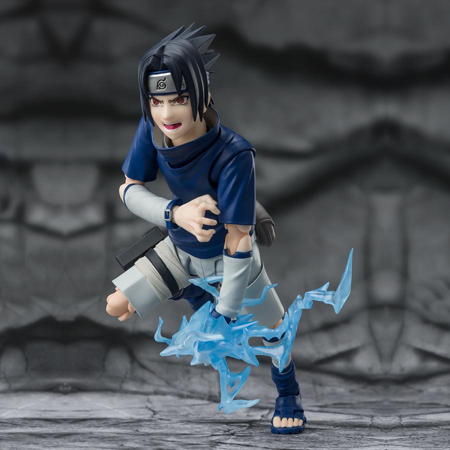 Sasuke Uchiha Ninja Prodigy of the Uchiha Clan Bloodline S.H.Figuarts Bandai Figure