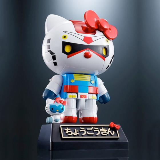 Hello Kitty Gundam Chogokin Figure