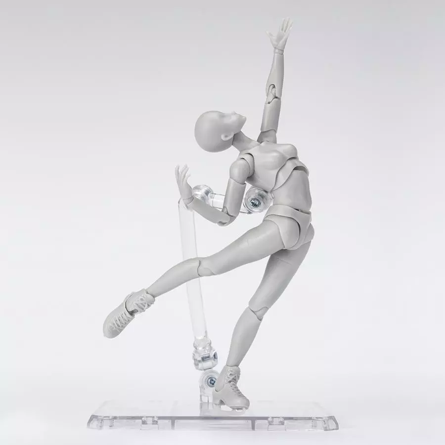 Figurine Body Chan -Sports- Edition DX SET (Gray Color Ver.) S.H.Figuarts