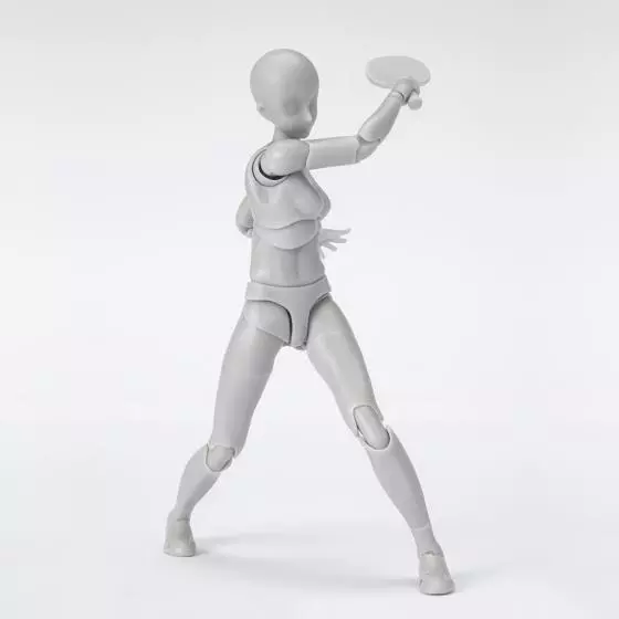 Figurine Body Chan -Sports- Edition DX SET (Gray Color Ver.) S.H.Figuarts