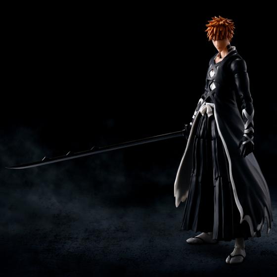 Bleach Ichigo Kurosaki Bankai Tensazangetsu S.H.Figuarts Bandai Figur