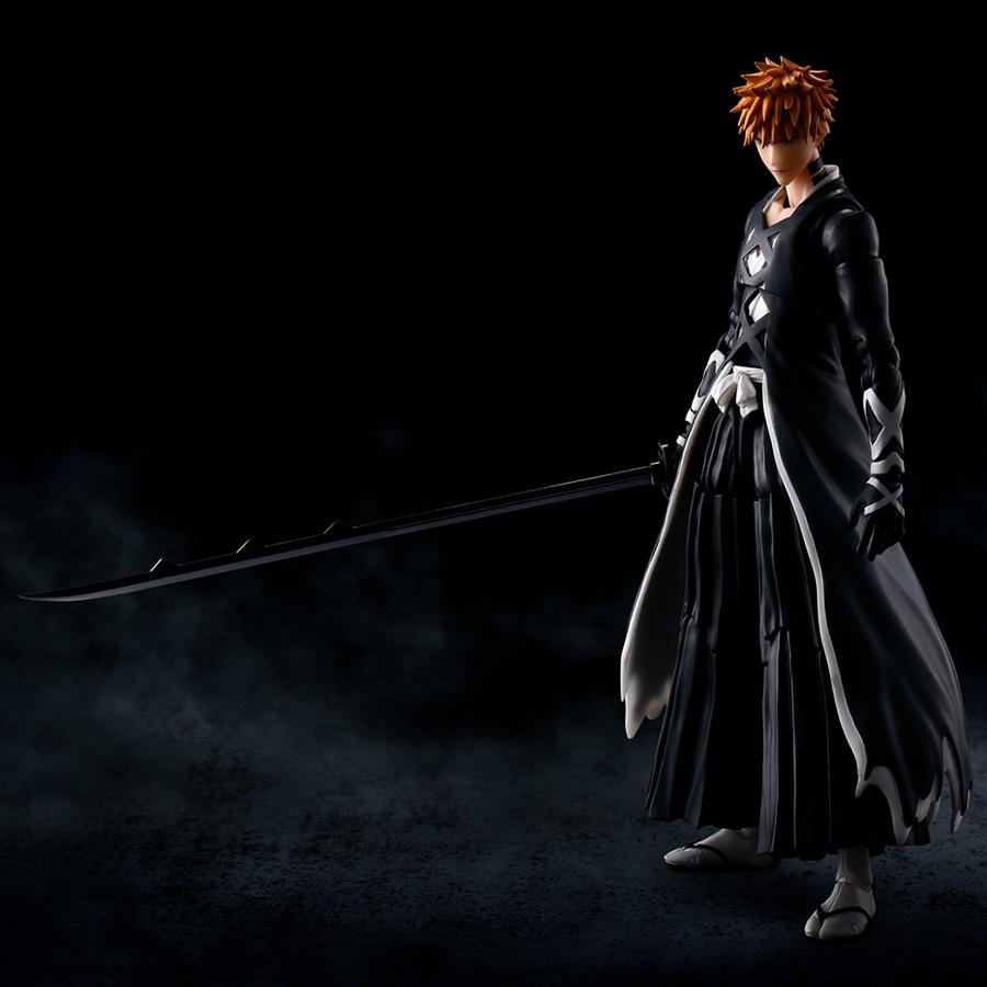 Bleach Ichigo Kurosaki Bankai Tensazangetsu S.H.Figuarts Bandai Figur