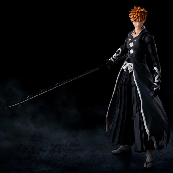 Bleach Ichigo Kurosaki Bankai Tensazangetsu S.H.Figuarts Bandai Figur