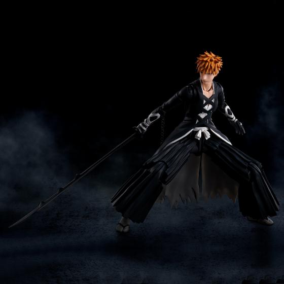 Bleach Ichigo Kurosaki Bankai Tensazangetsu S.H.Figuarts Bandai Figur