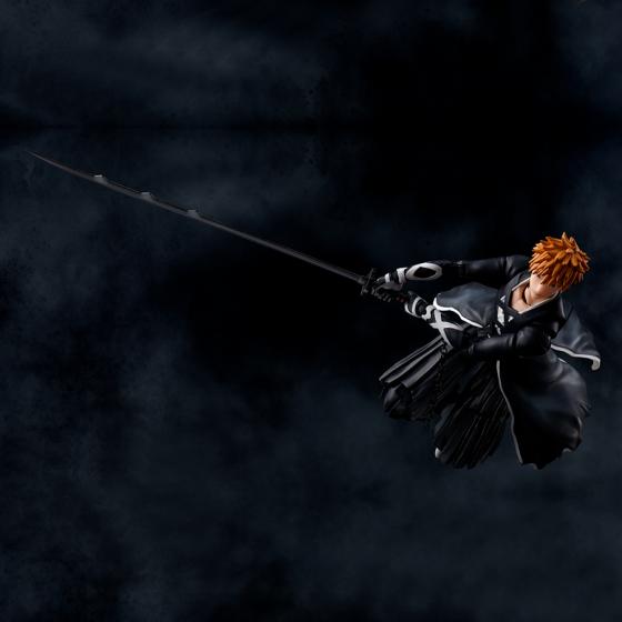 Bleach Ichigo Kurosaki Bankai Tensazangetsu S.H.Figuarts Bandai Figur