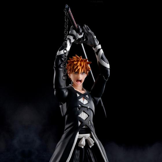 Bleach Ichigo Kurosaki Bankai Tensazangetsu S.H.Figuarts Bandai Figur