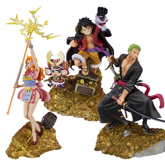 One Piece Pack 3 figurines WT100 Figuarts Zero