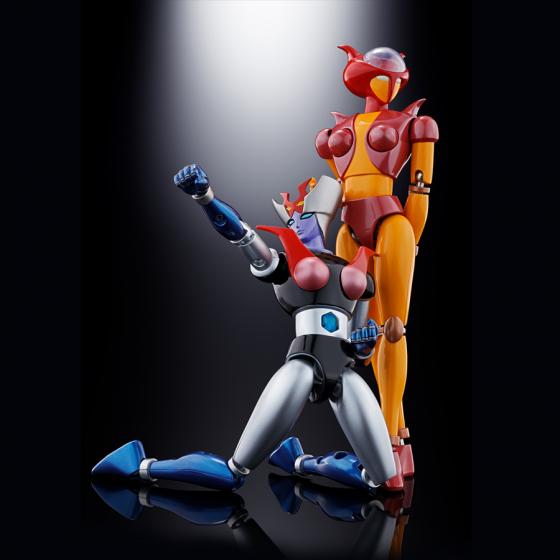 Figurines GX-08R Aphrodai A vs GX-09R Minerva X Soul of Chogokin