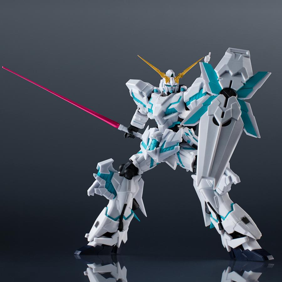 RX-0 Unicorn Gundam Awakened Gundam Universe Bandai Figur