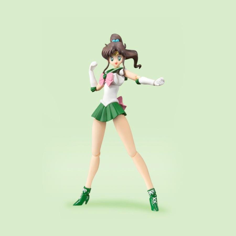 Sailor Moon Figurine Sailor Jupiter Anime Color Edition S.H.Figuarts