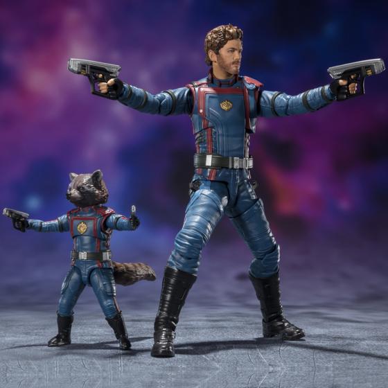 Figurines Star Lord & Rocket Raccoon
(Guardians of the Galaxy: Vol. 3) S.H.Figuarts Bandai