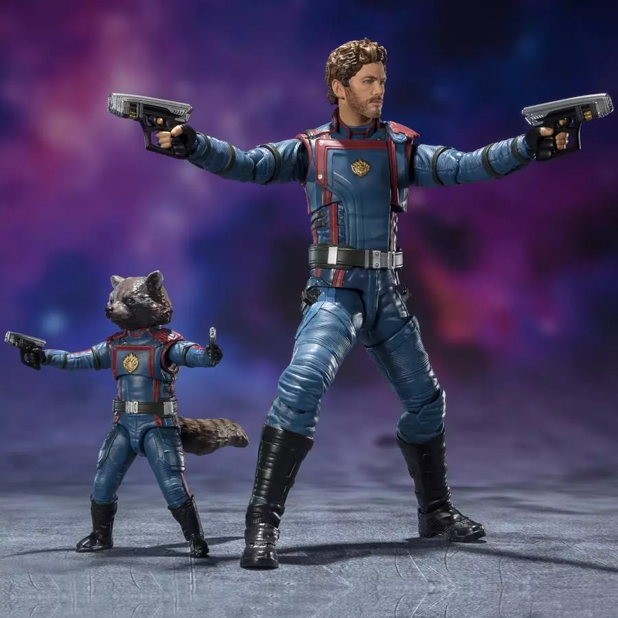 Figurines Star Lord & Rocket Raccoon
(Guardians of the Galaxy: Vol. 3) S.H.Figuarts Bandai