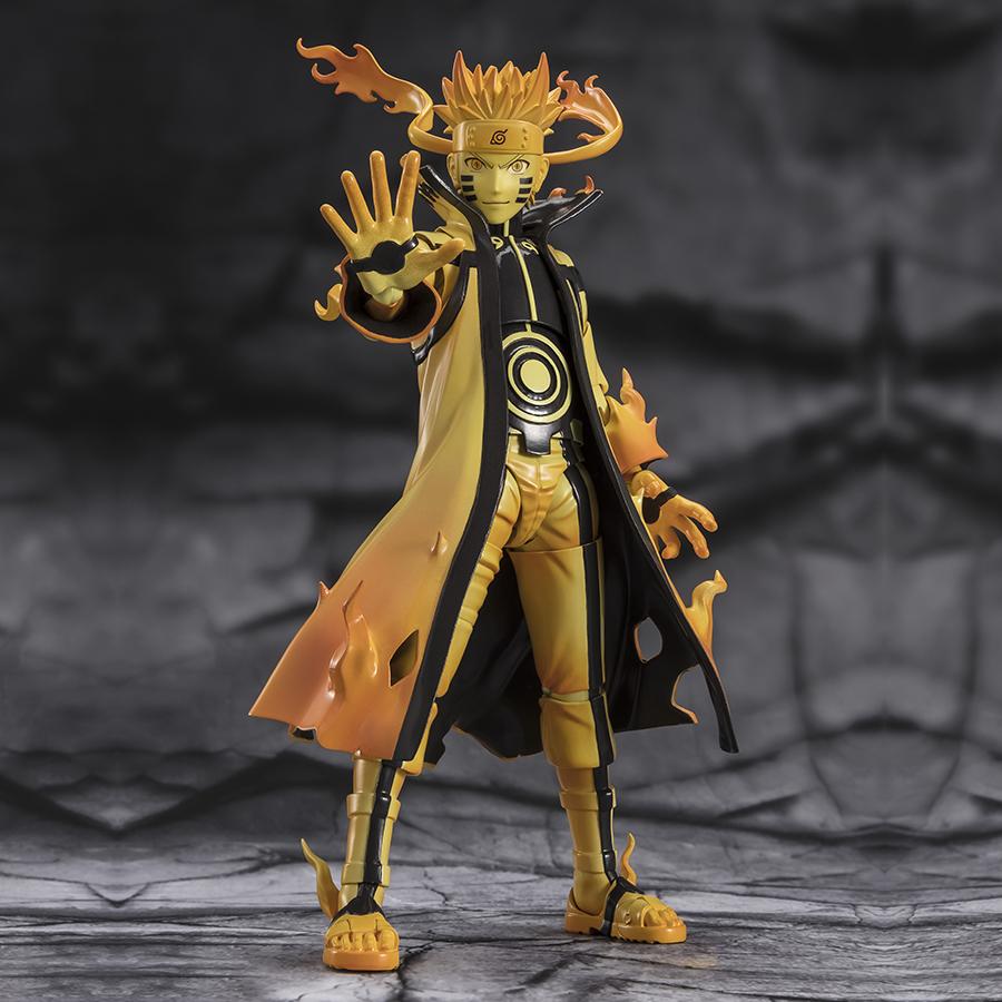 Naruto Uzumaki [Kurama Link Mode] Courageous Strength That Binds S.H.Figuarts Bandai Figur