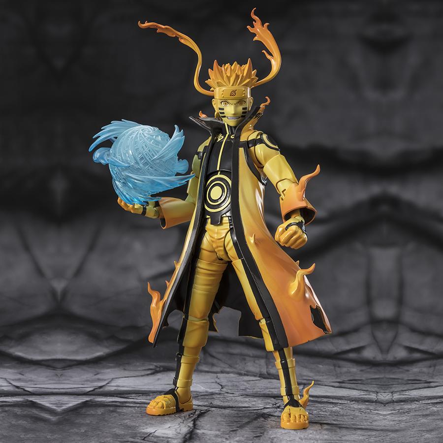 Naruto Uzumaki [Kurama Link Mode] Courageous Strength That Binds S.H.Figuarts Bandai Figur