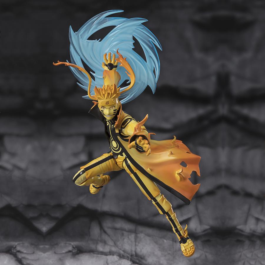 Naruto Uzumaki [Kurama Link Mode] Courageous Strength That Binds S.H.Figuarts Bandai Figur