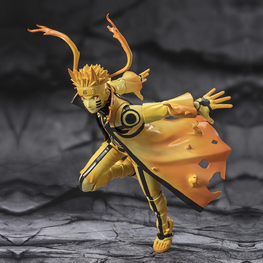 Naruto Uzumaki [Kurama Link Mode] Courageous Strength That Binds S.H.Figuarts Bandai Figur