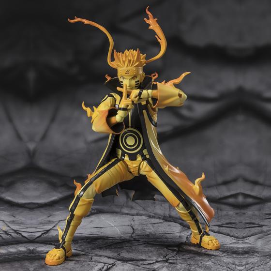 Naruto Uzumaki [Kurama Link Mode] Courageous Strength That Binds S.H.Figuarts Bandai Figure
