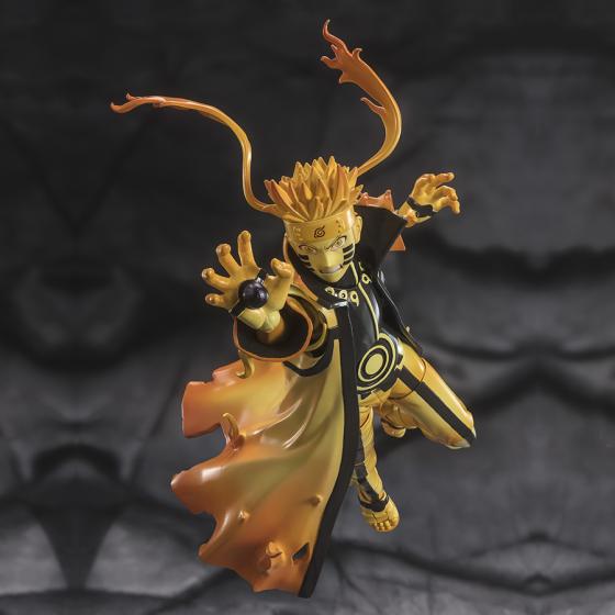 Figurine Naruto Uzumaki [Kurama Link Mode] Courageous Strength That Binds S.H.Figuarts Bandai