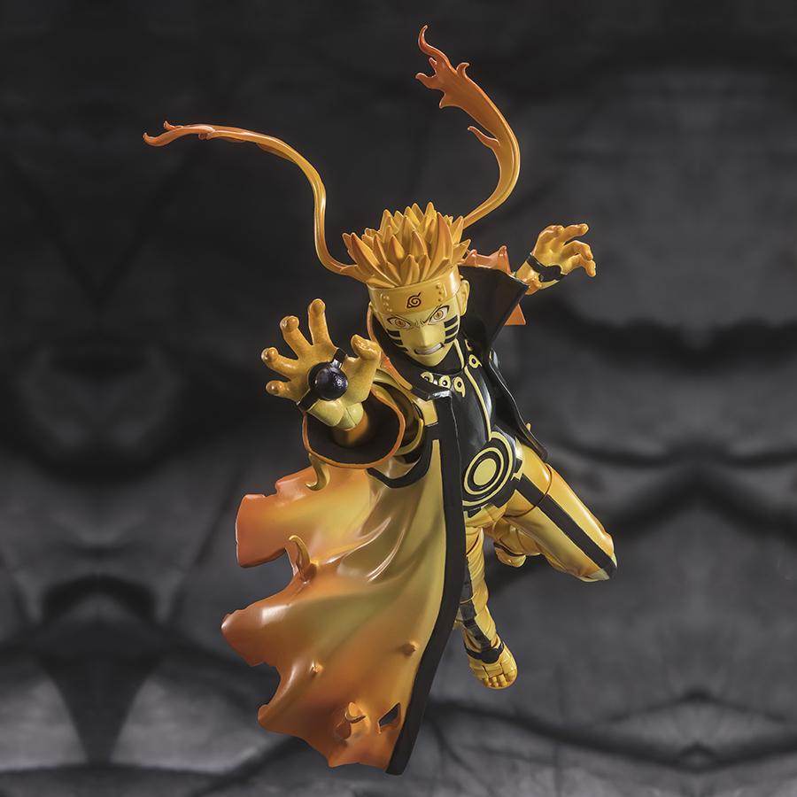 Naruto Uzumaki [Kurama Link Mode] Courageous Strength That Binds S.H.Figuarts Bandai Figur