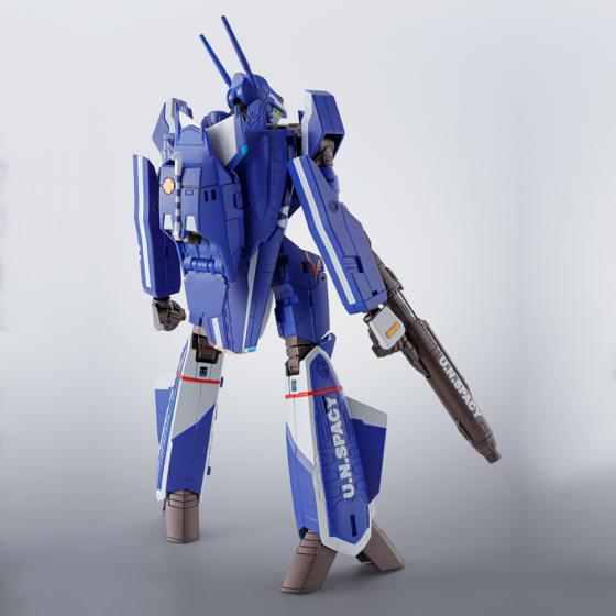 Figurine Macross Zero VF-0S Phoenix (Genius Blue Ver.) EXCLUSIVE EDITION Hi-Metal R Bandai