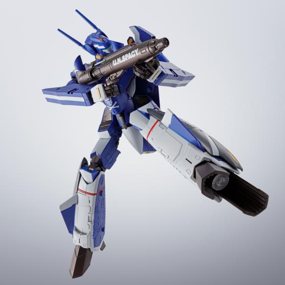 Figurine Macross Zero VF-0S Phoenix (Genius Blue Ver.) EXCLUSIVE EDITION Hi-Metal R Bandai