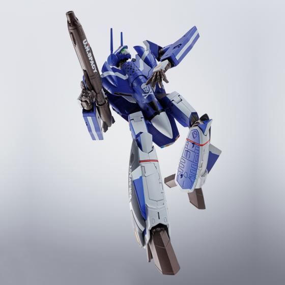 Figurine Macross Zero VF-0S Phoenix (Genius Blue Ver.) EXCLUSIVE EDITION Hi-Metal R Bandai