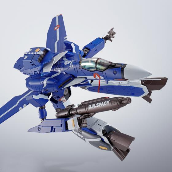 Figurine Macross Zero VF-0S Phoenix (Genius Blue Ver.) EXCLUSIVE EDITION Hi-Metal R Bandai