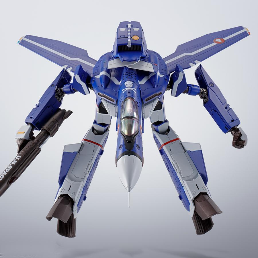 Figurine Macross Zero VF-0S Phoenix (Genius Blue Ver.) EXCLUSIVE EDITION Hi-Metal R Bandai