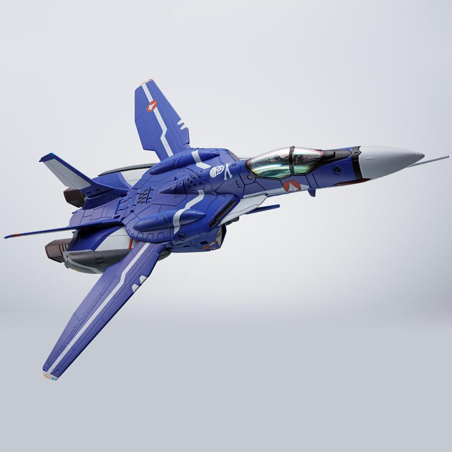 Figurine Macross Zero VF-0S Phoenix (Genius Blue Ver.) EXCLUSIVE EDITION Hi-Metal R Bandai