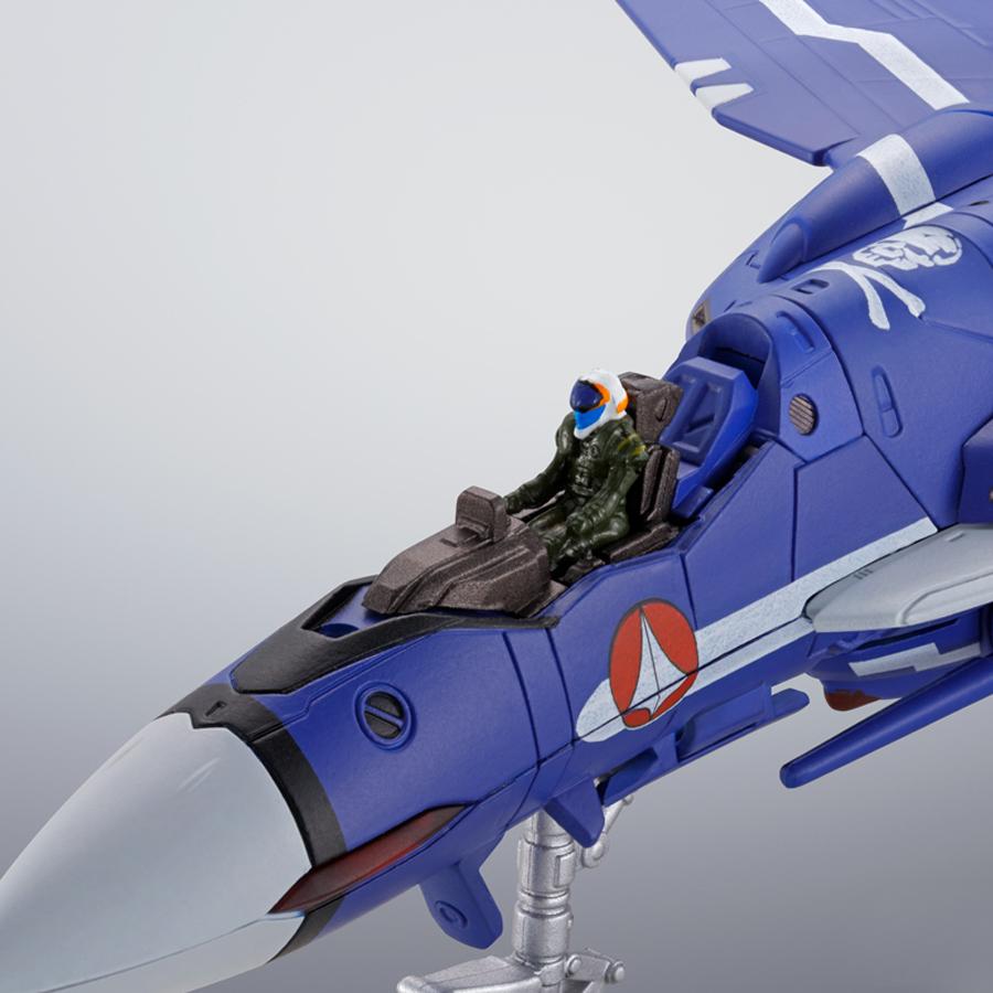 Figurine Macross Zero VF-0S Phoenix (Genius Blue Ver.) EXCLUSIVE EDITION Hi-Metal R Bandai