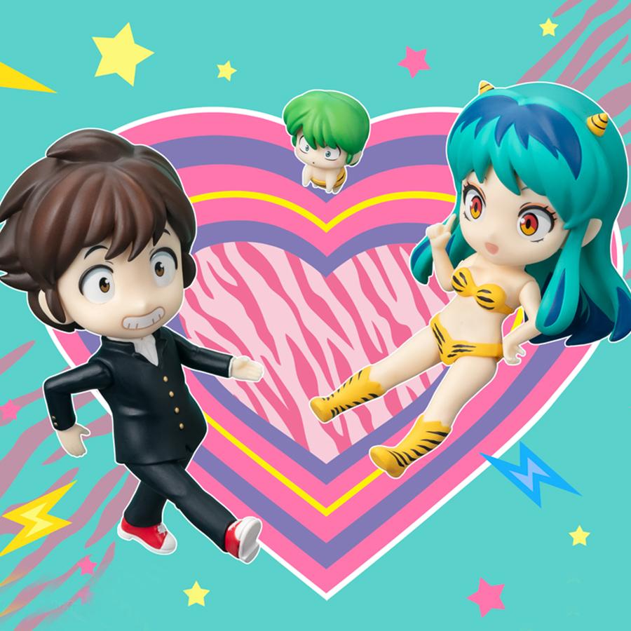 Urusei Yatsura Ataru Moroboshi & Ten Figuarts Mini Bandai Figure