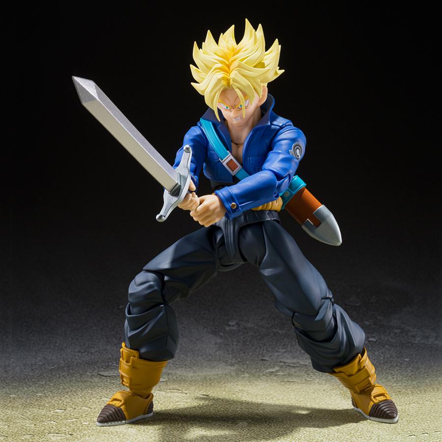 Figurine Dragon Ball Z Super Saiyan Trunks -The Boy from the Future- S.H.Figuarts