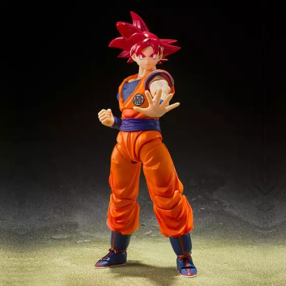 Figurine Dragon Ball Super Super Saiyan Son Goku Saiyan God of Virtue S.H.Figuarts Bandai