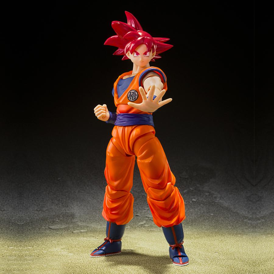 Dragon Ball Super Super Saiyan God Son Goku Saiyan God of Virtue S.H.Figuarts Bandai Figur