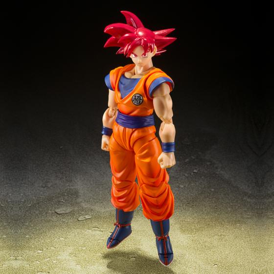 Figurine Dragon Ball Super Super Saiyan Son Goku Saiyan God of Virtue S.H.Figuarts Bandai